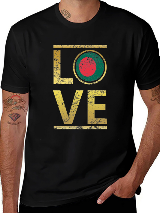 Bangladesh Flag LOVE T-Shirt