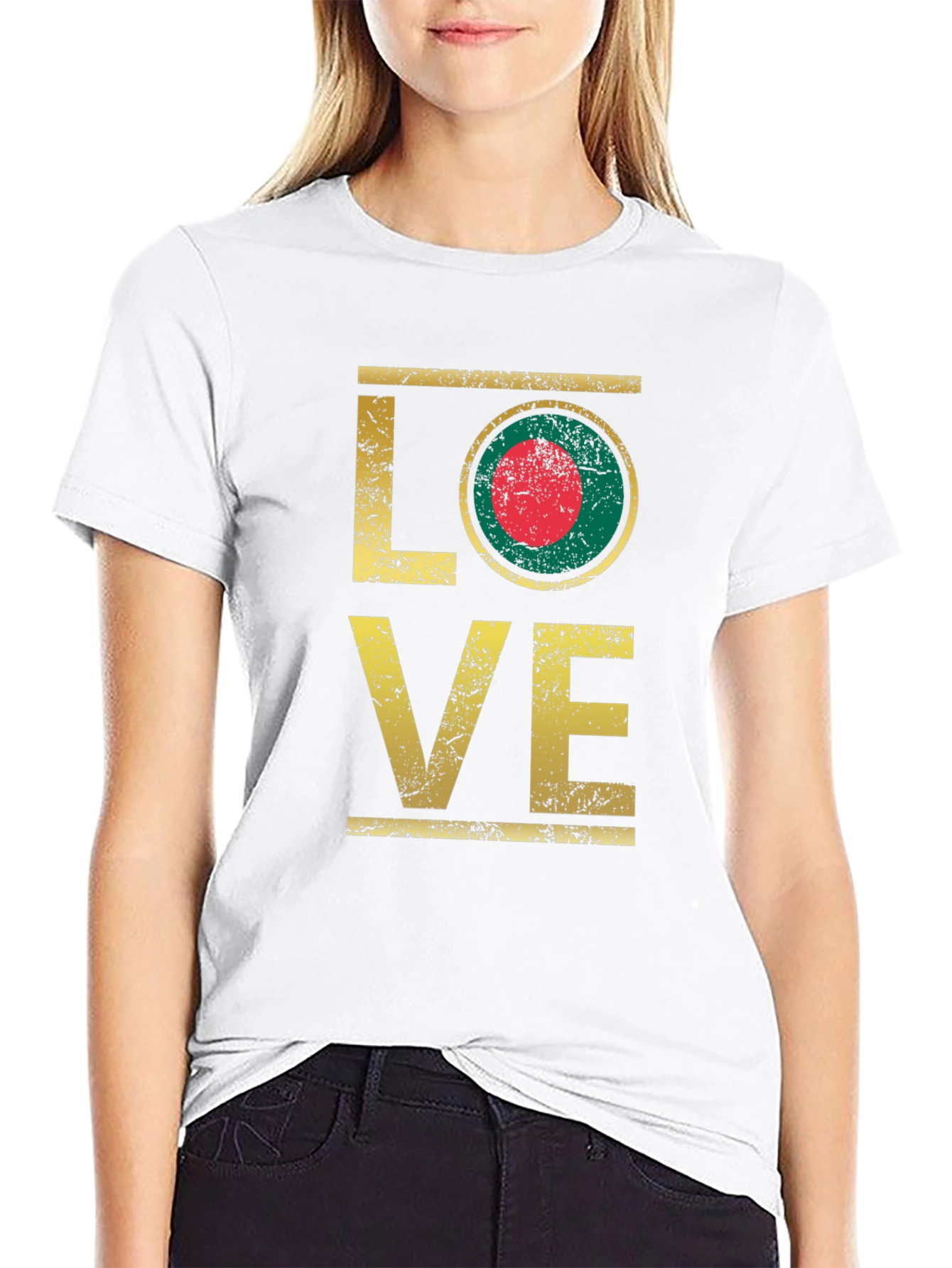 Bangladesh Flag LOVE T-Shirt