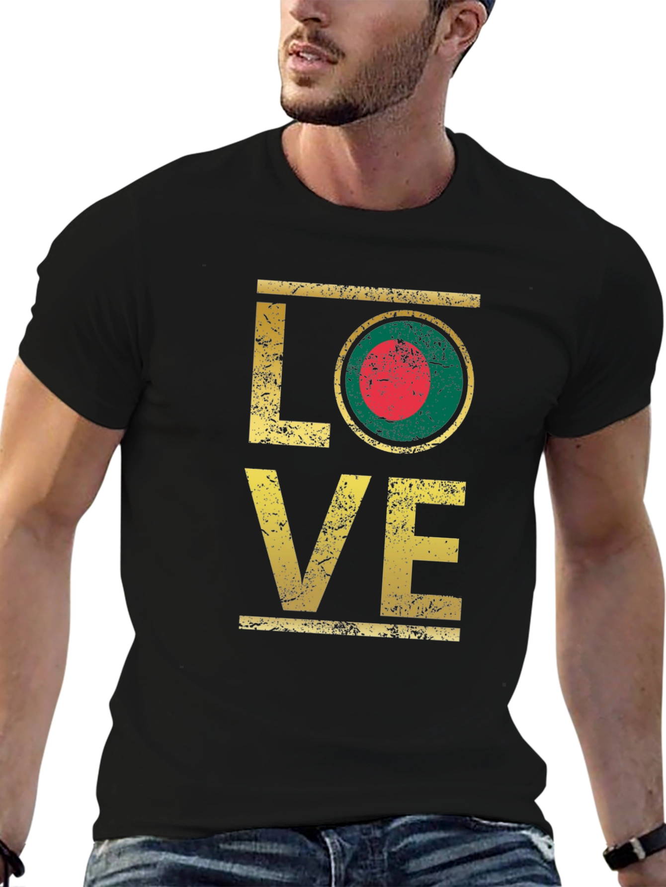 Bangladesh Flag LOVE T-Shirt