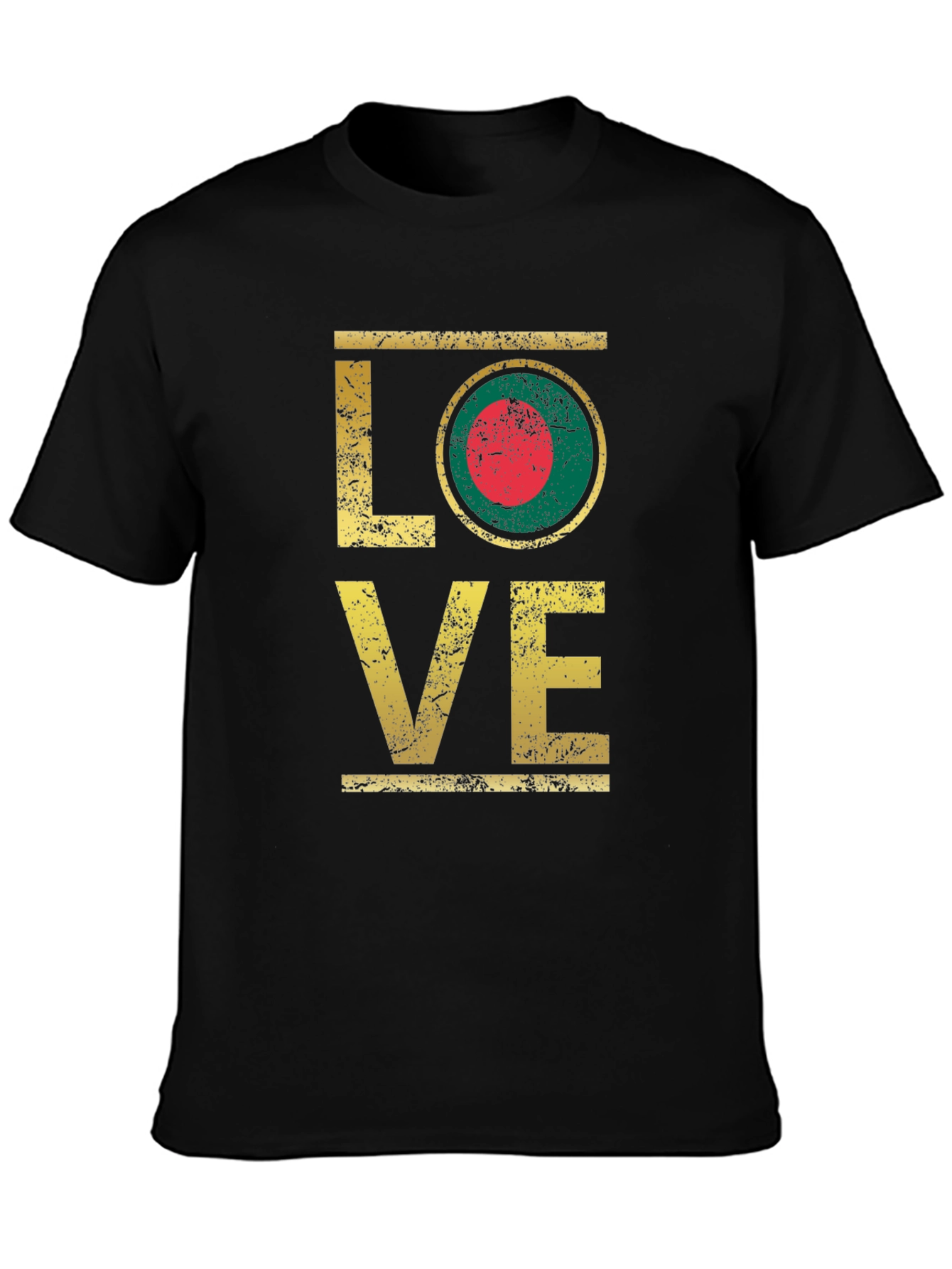 Bangladesh Flag LOVE T-Shirt