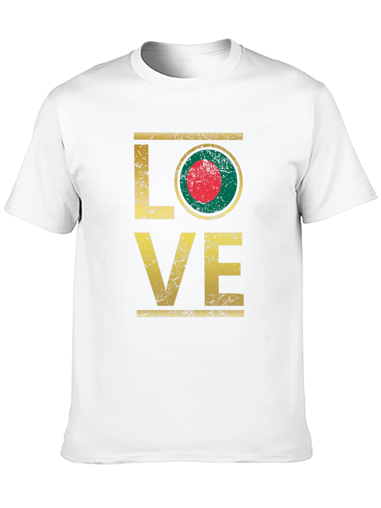 Bangladesh Flag LOVE T-Shirt