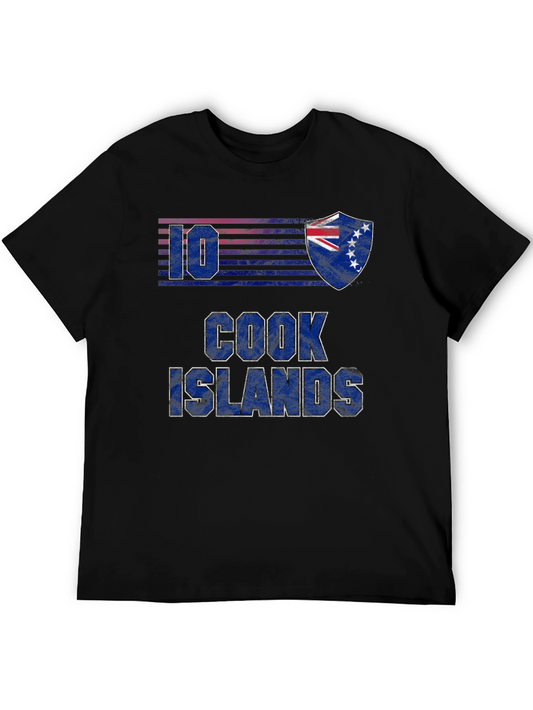 Cook Islands T-Shirt - Number 10 - National Pride