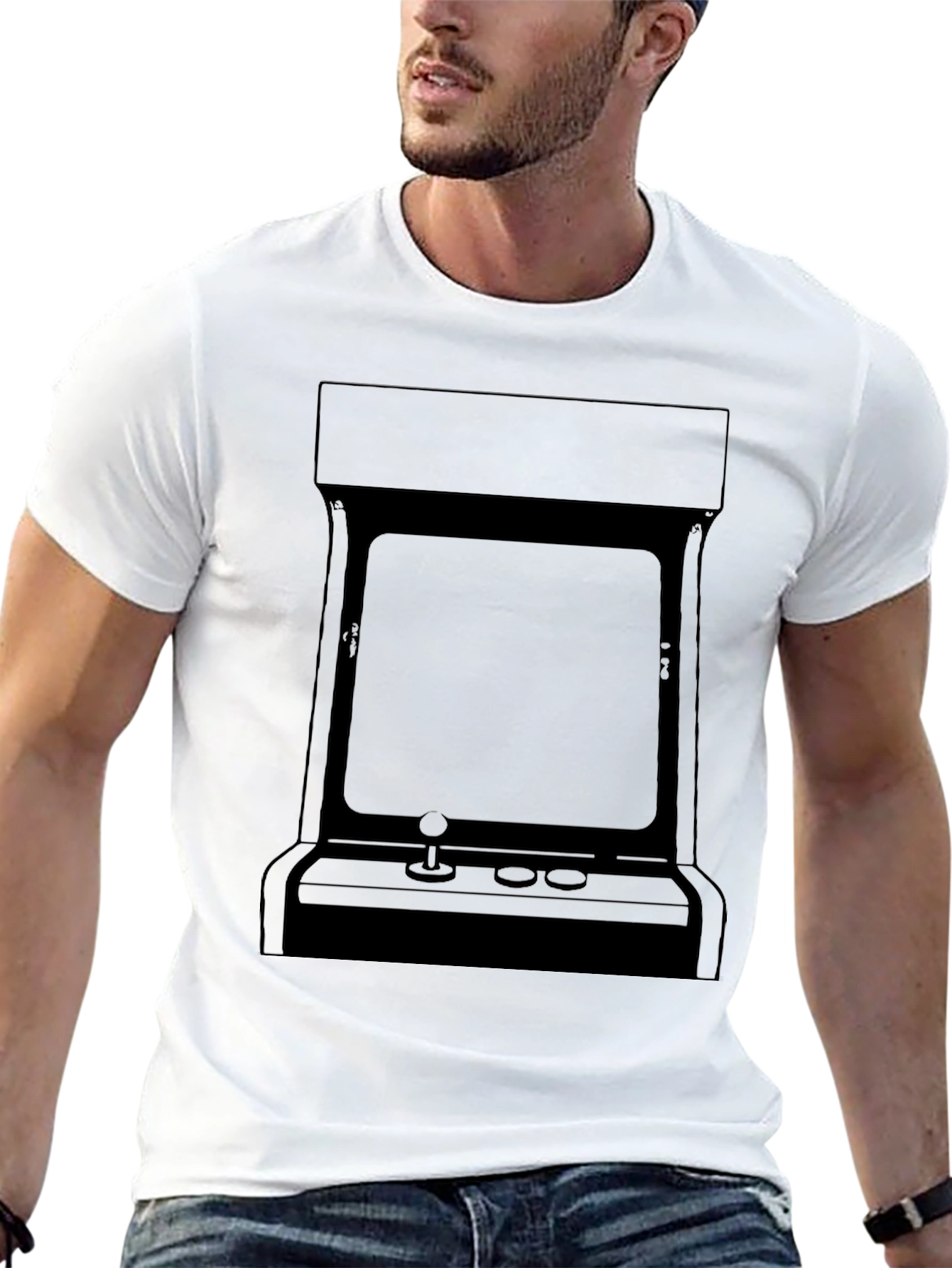 Arcade Cabinet T-Shirt - Gamer Style