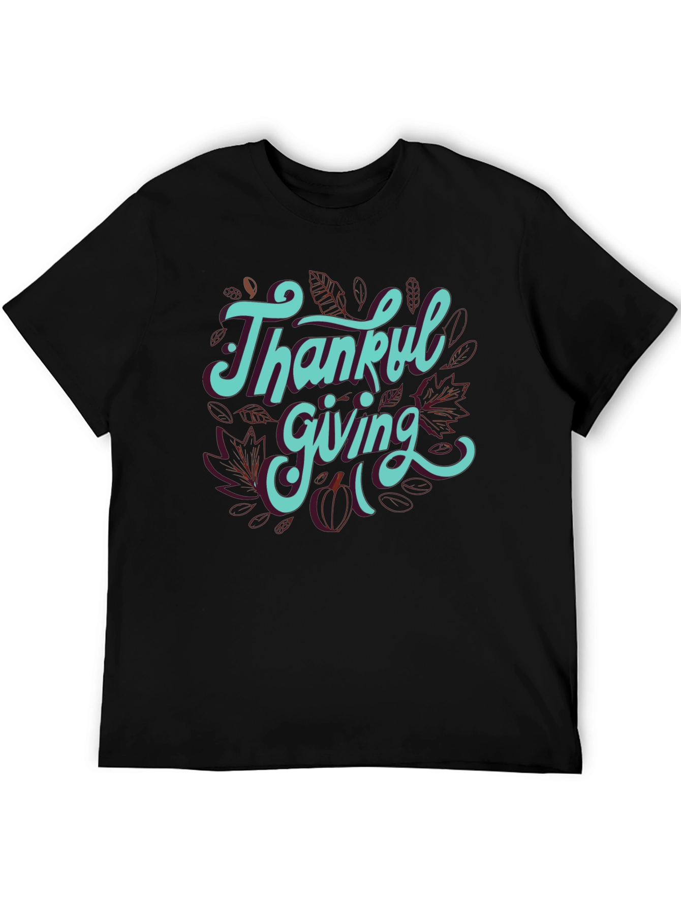 Thankful Giving T-Shirt - Stylish Thanksgiving Apparel