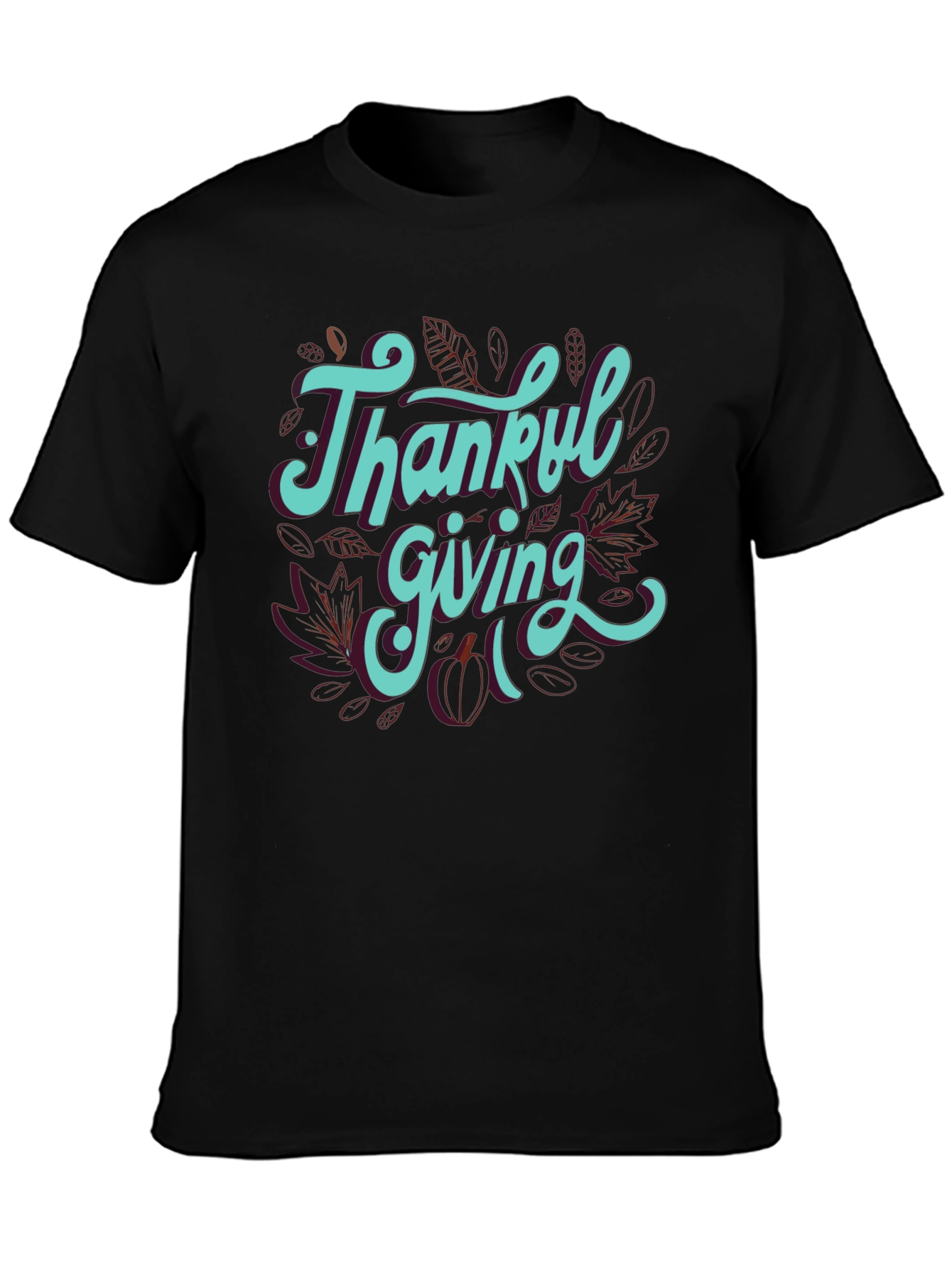 Thankful Giving T-Shirt - Stylish Thanksgiving Apparel
