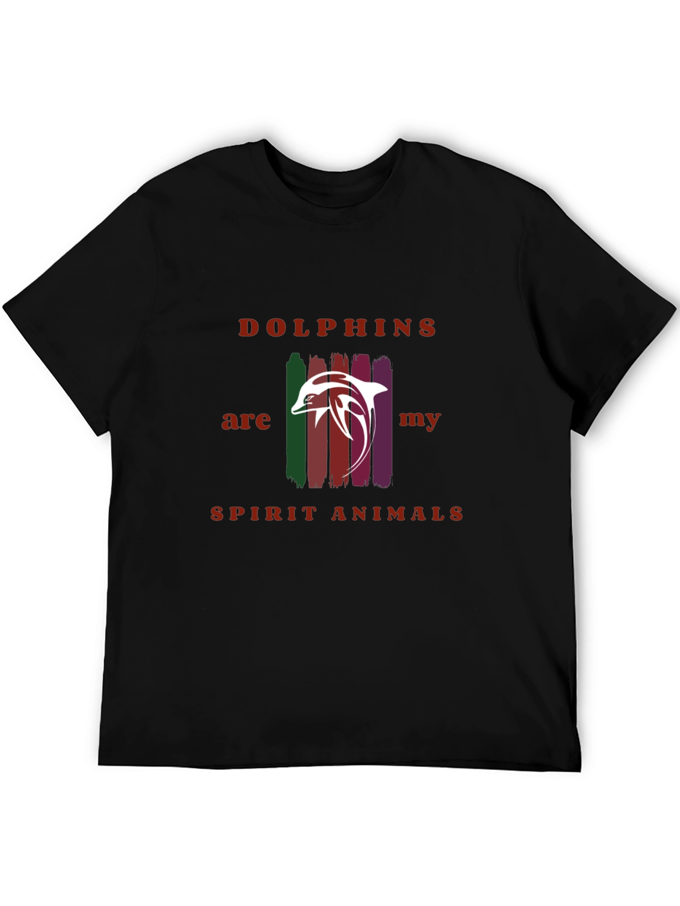 Dolphins Spirit Animals Graphic T-Shirt