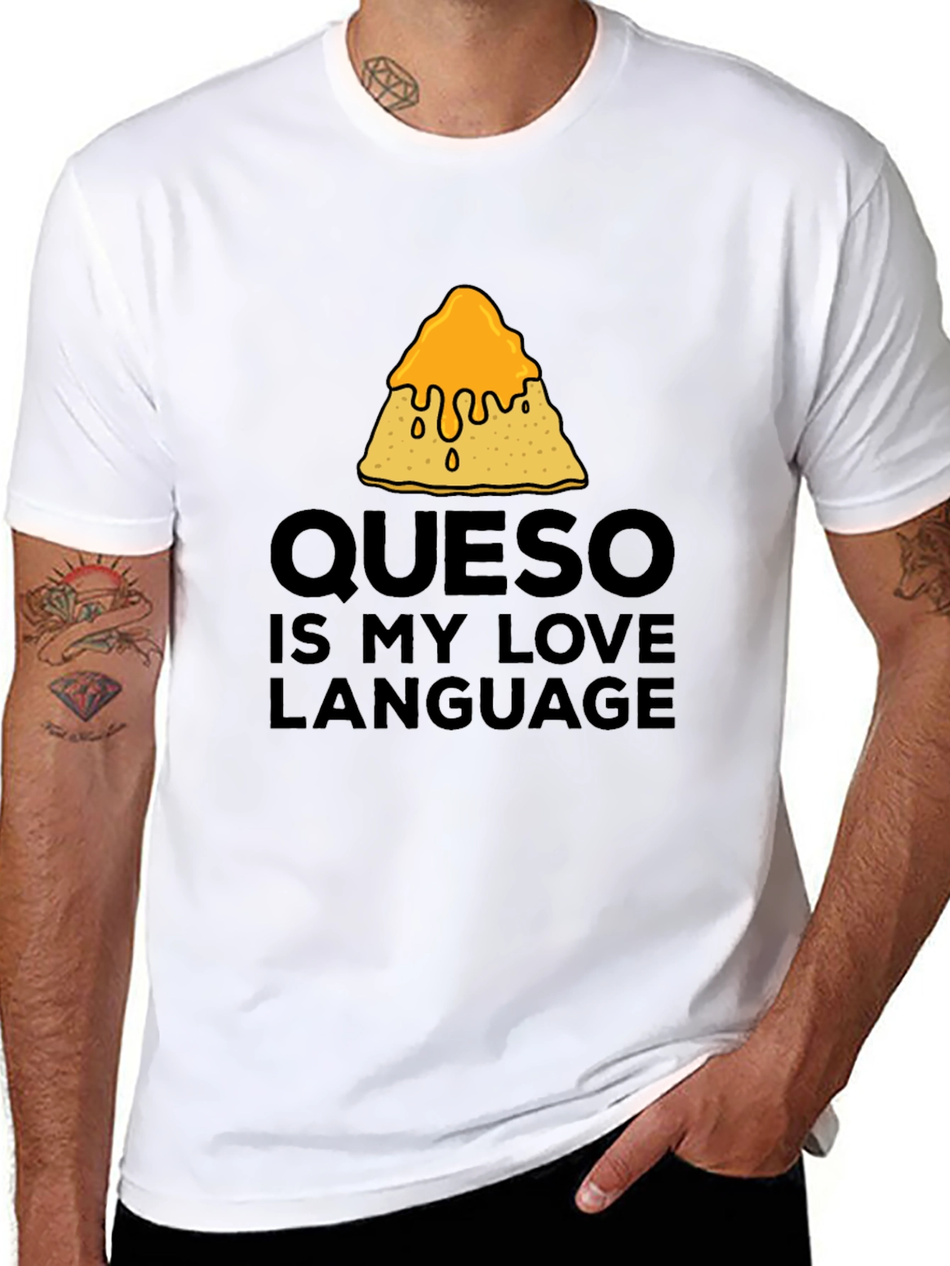 Queso is My Love Language Graphic Tee