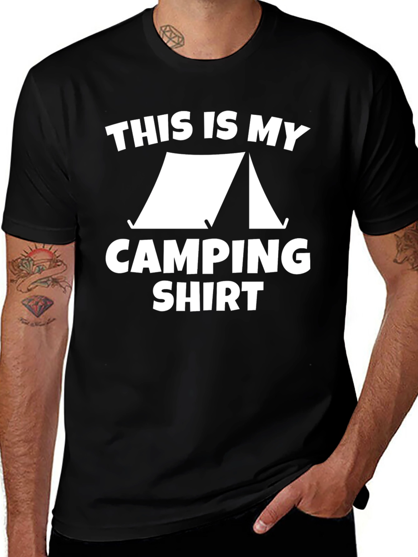 Camping Shirt - This is My Camping Shirt Tent