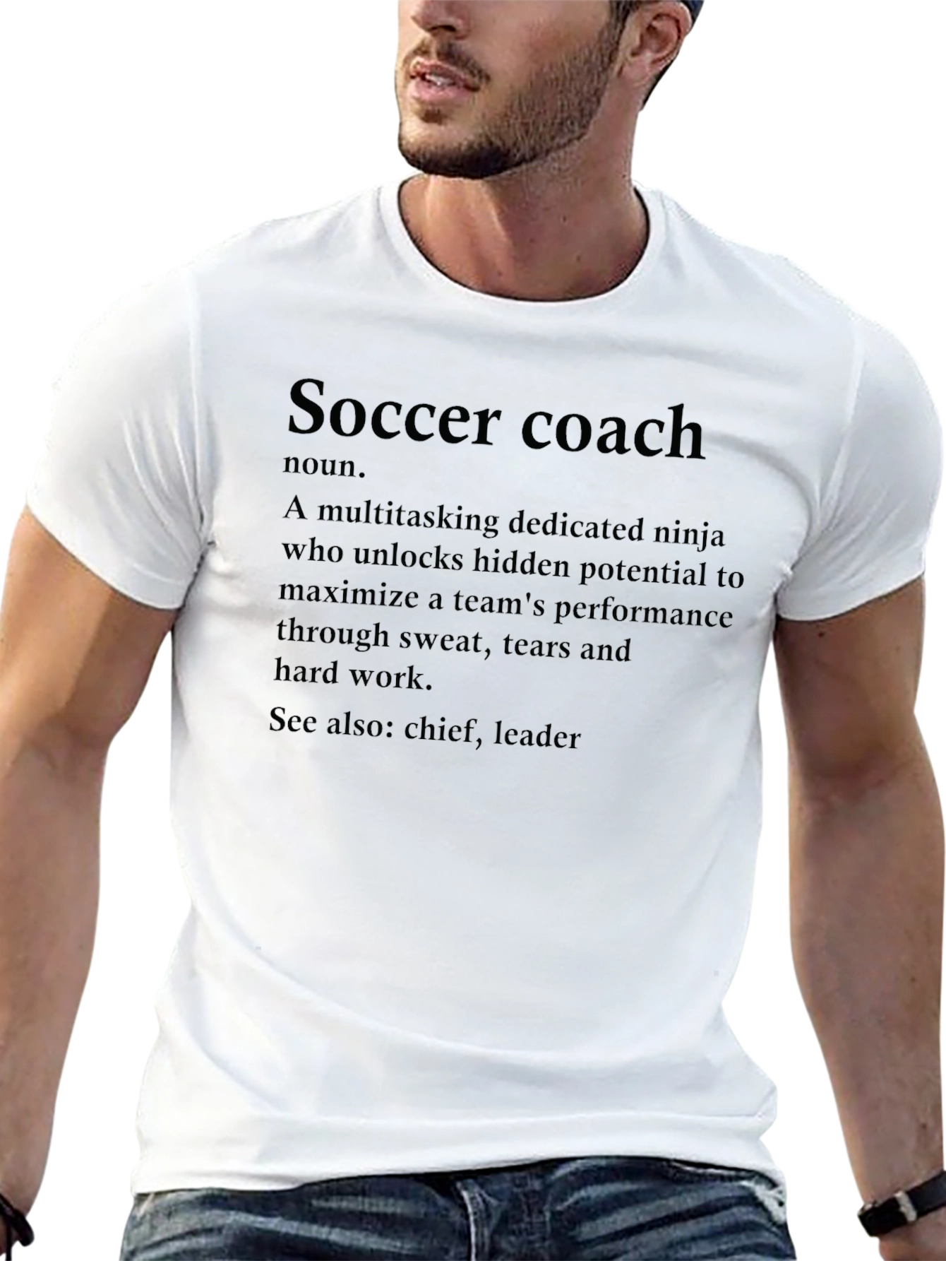 Soccer Coach Definition T-Shirt - Gift for Coaches