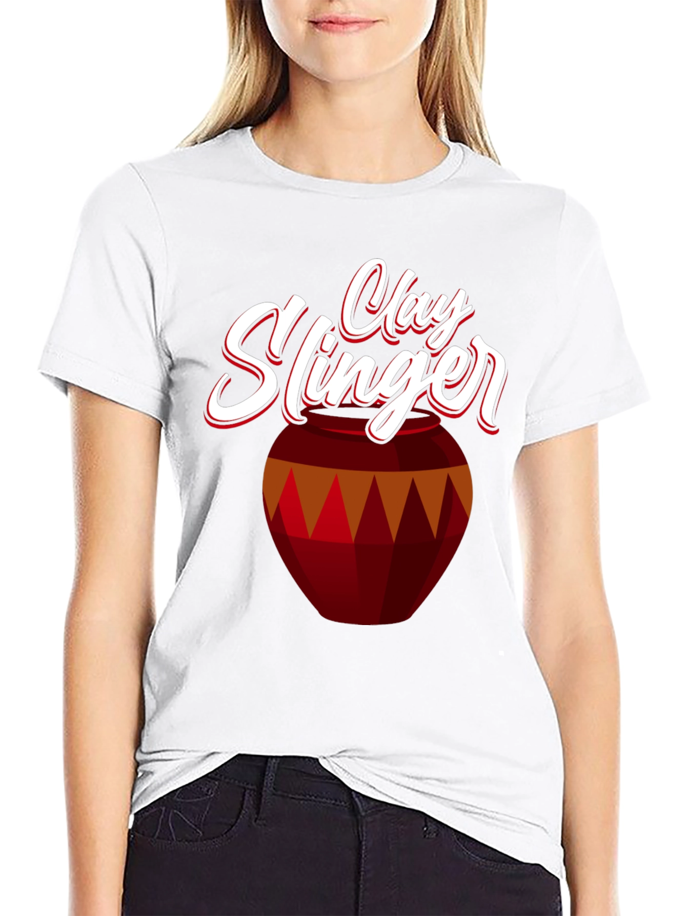 Clay Slinger Graphic Tee - Potters Shirt