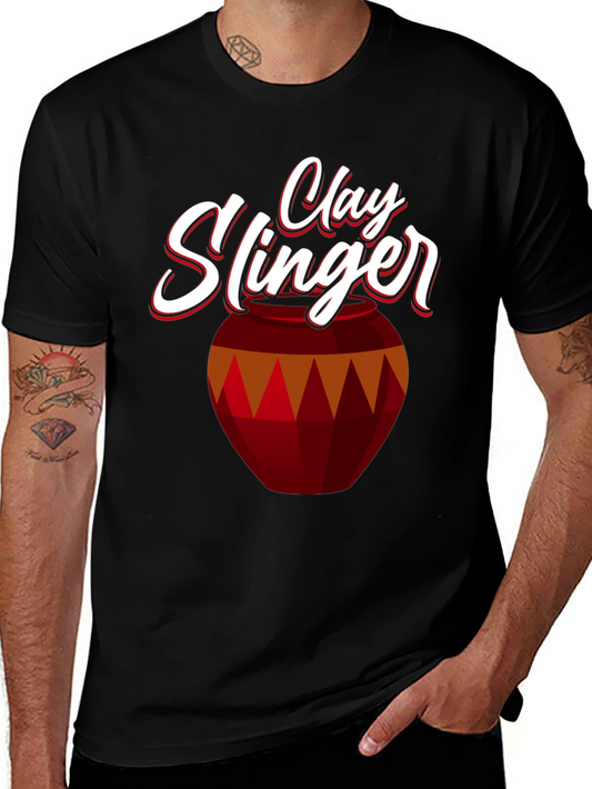 Clay Slinger Graphic Tee - Potters Shirt