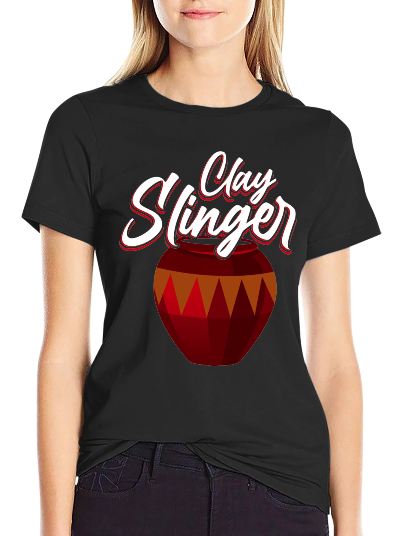 Clay Slinger Graphic Tee - Potters Shirt
