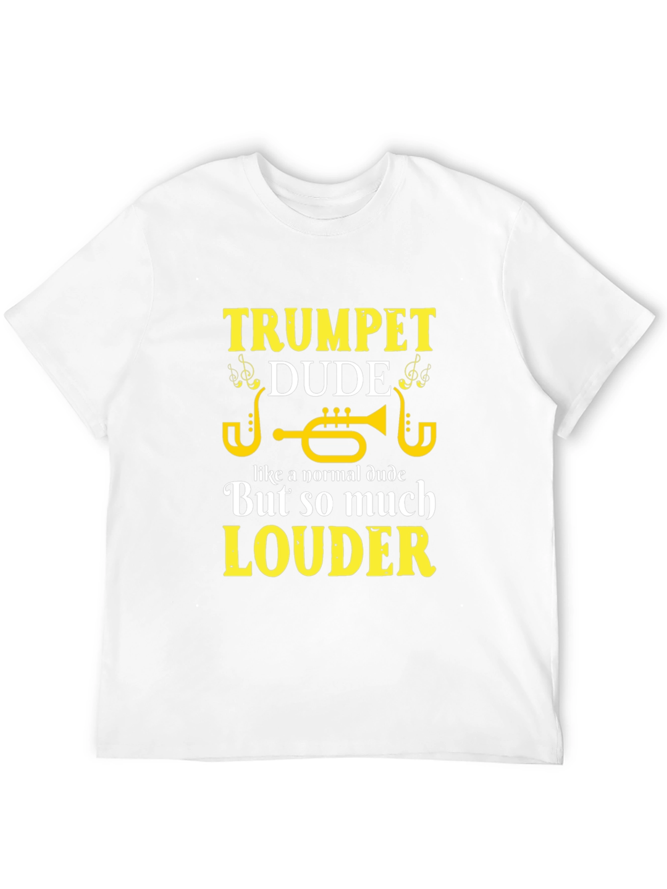 Trumpet Dude Graphic Tee - Musician T-Shirt