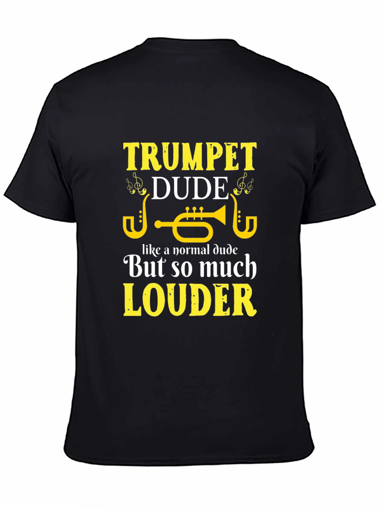 Trumpet Dude Graphic Tee - Musician T-Shirt