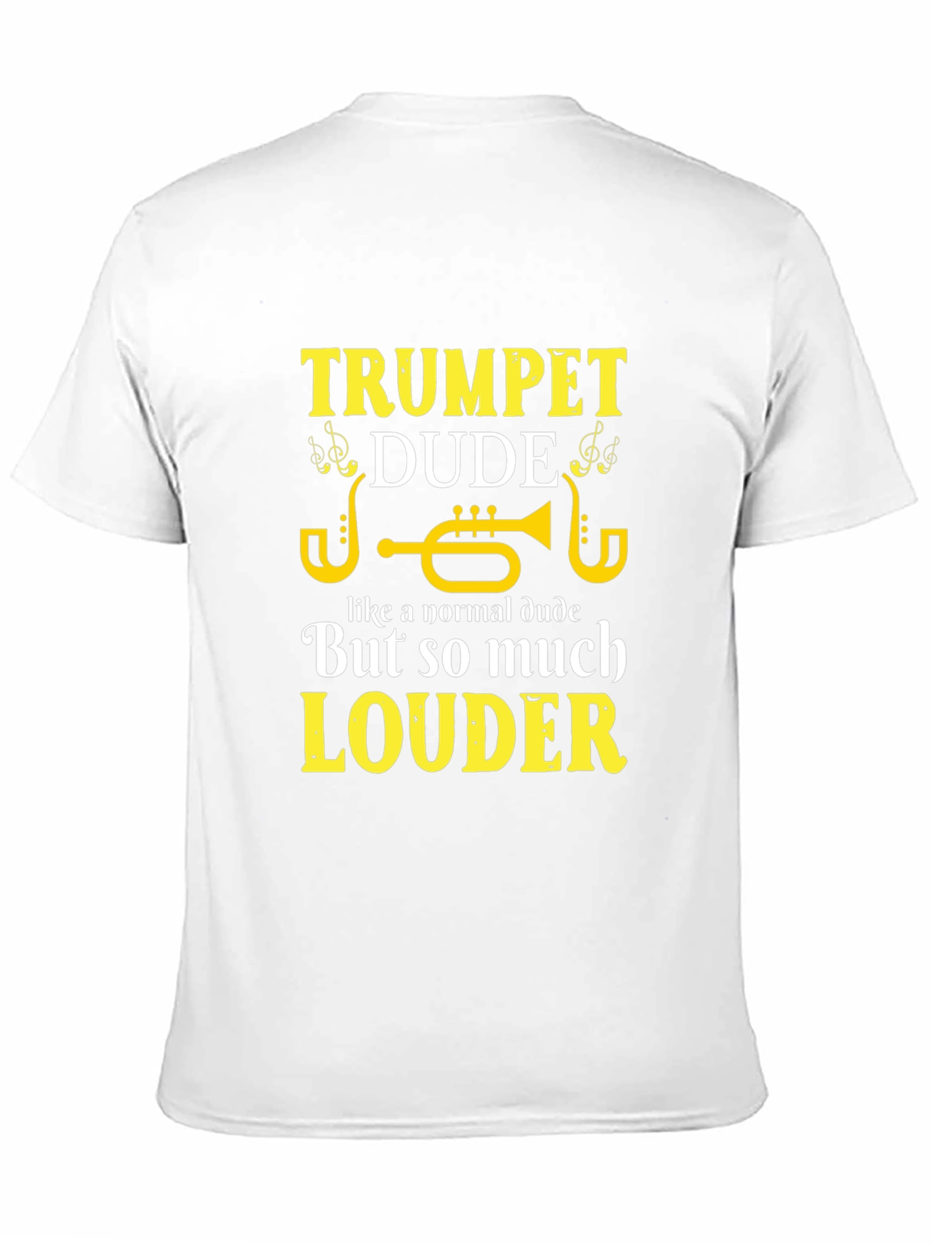 Trumpet Dude Graphic Tee - Musician T-Shirt