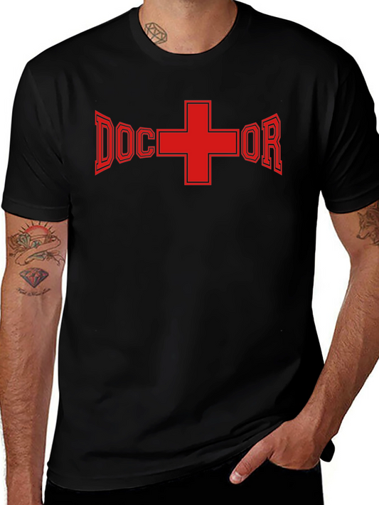 Doctor Graphic T-Shirt - Medical Theme Apparel