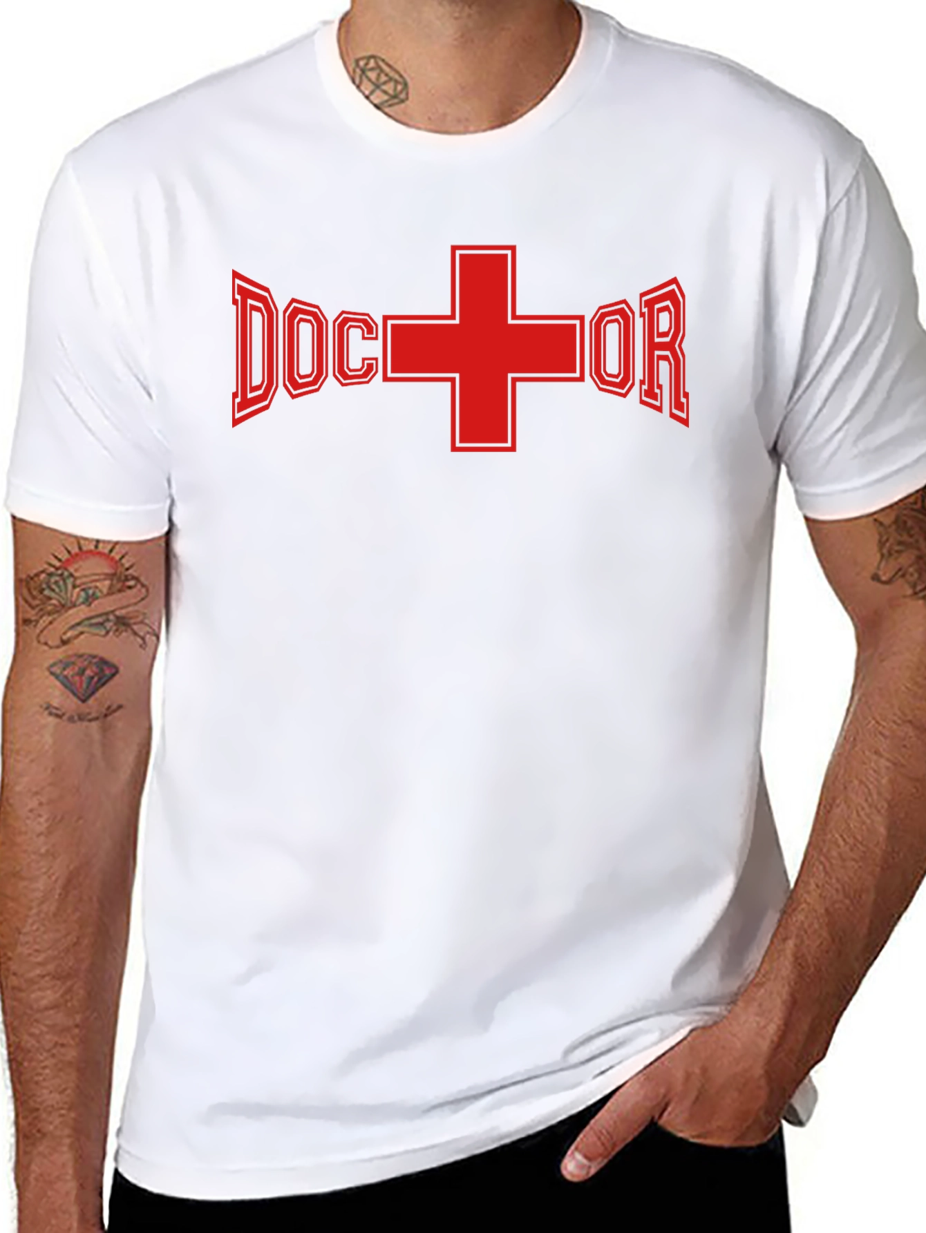 Doctor Graphic T-Shirt - Medical Theme Apparel