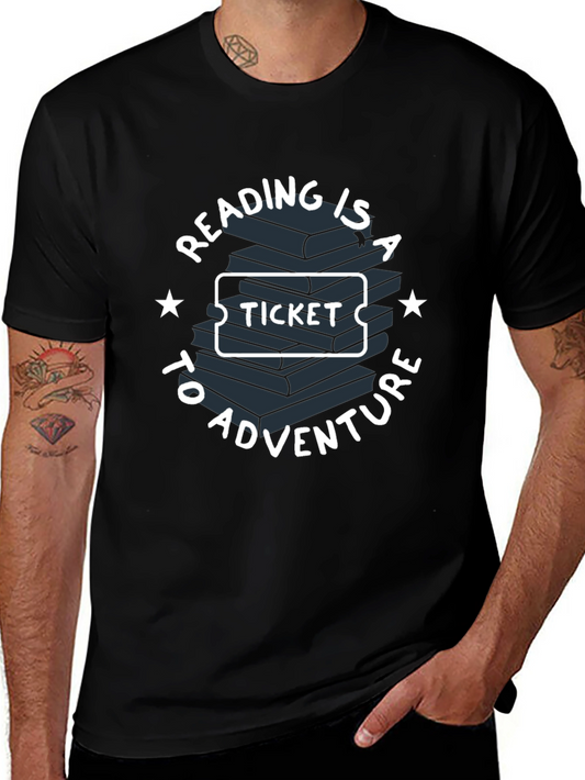 Reading is Adventure T-Shirt - Book Lover Gift