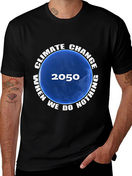 Climate Change 2050 Graphic T-Shirt