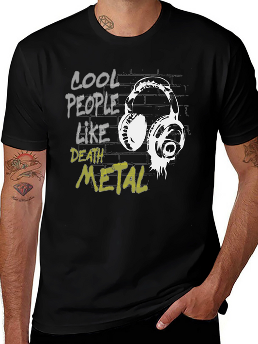 Cool People Like Death Metal T-Shirt