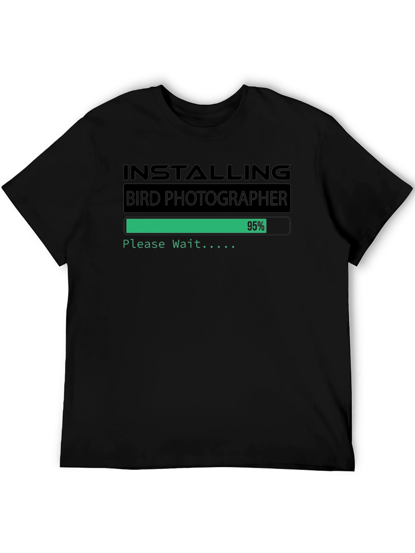 Installing Bird Photographer Funny T-Shirt