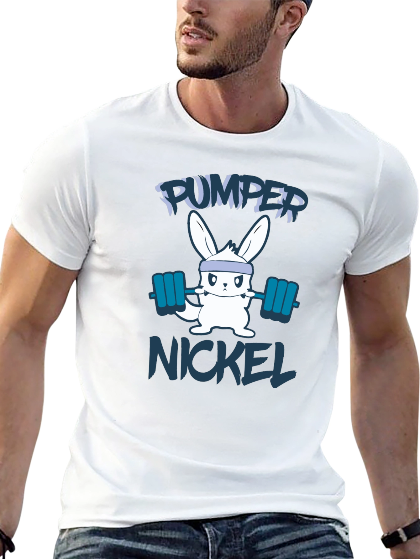Pumper Nickel Bunny Black T-Shirt