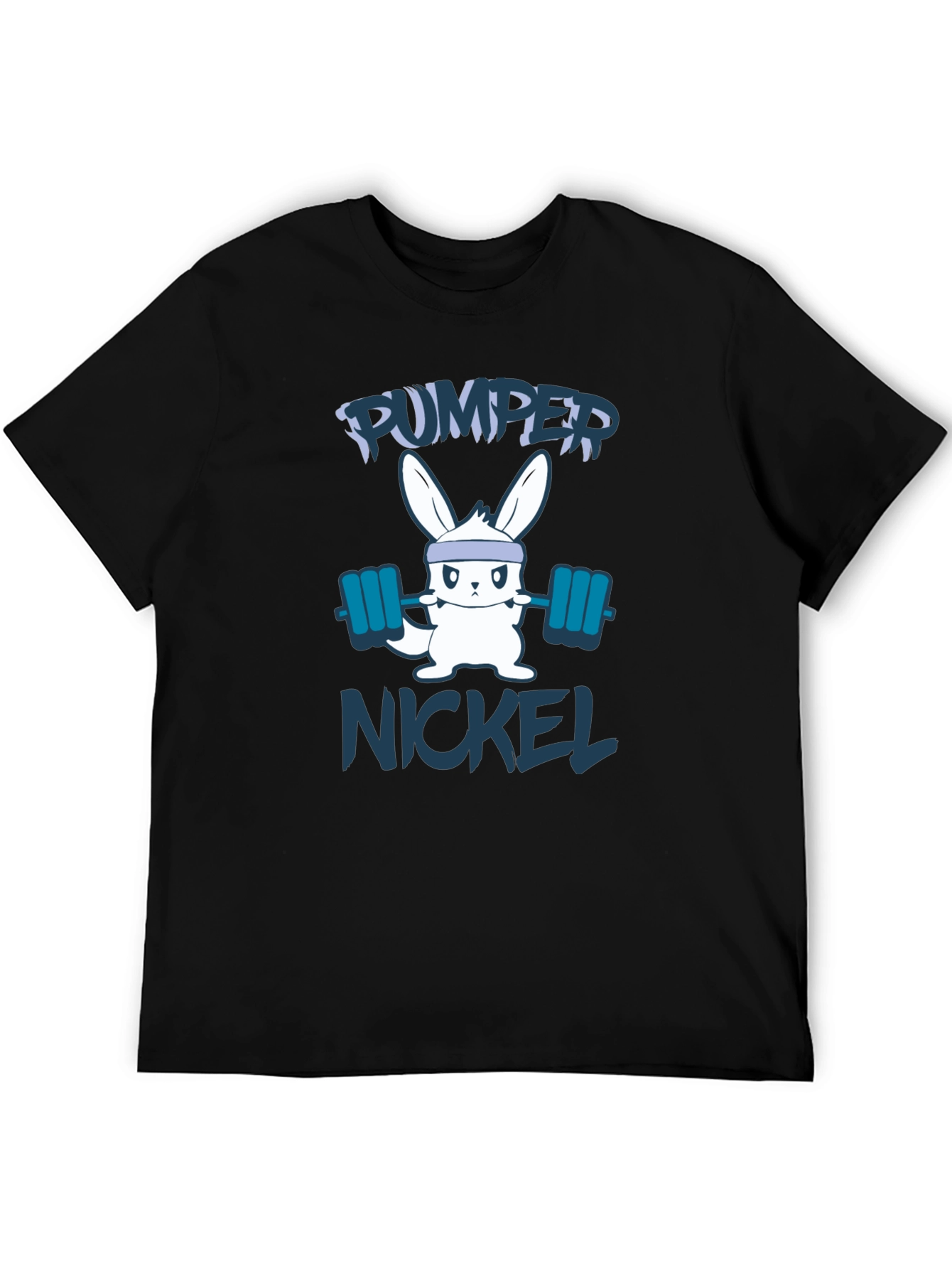 Pumper Nickel Bunny Black T-Shirt