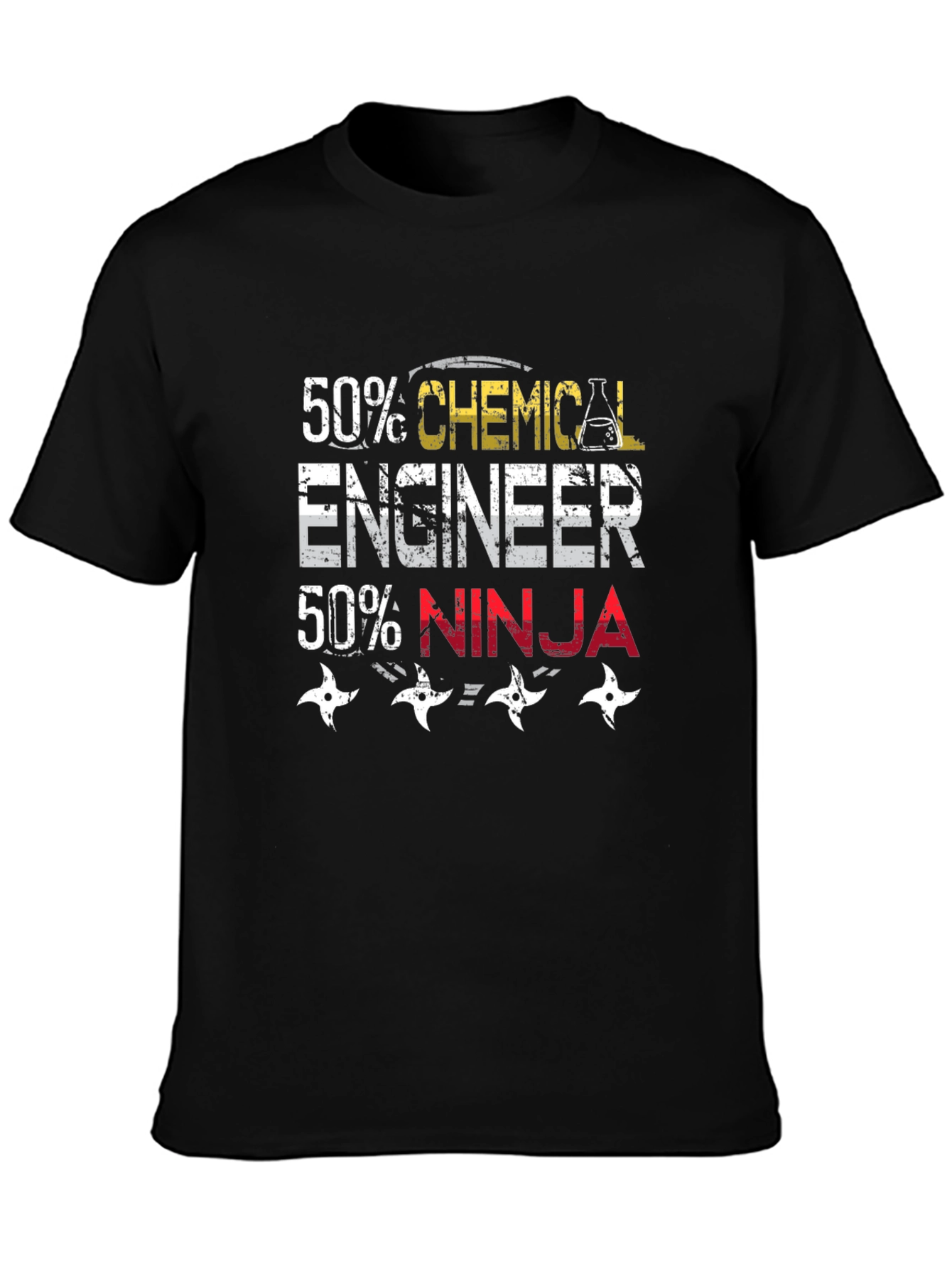 Chemical Engineer Ninja T-Shirt