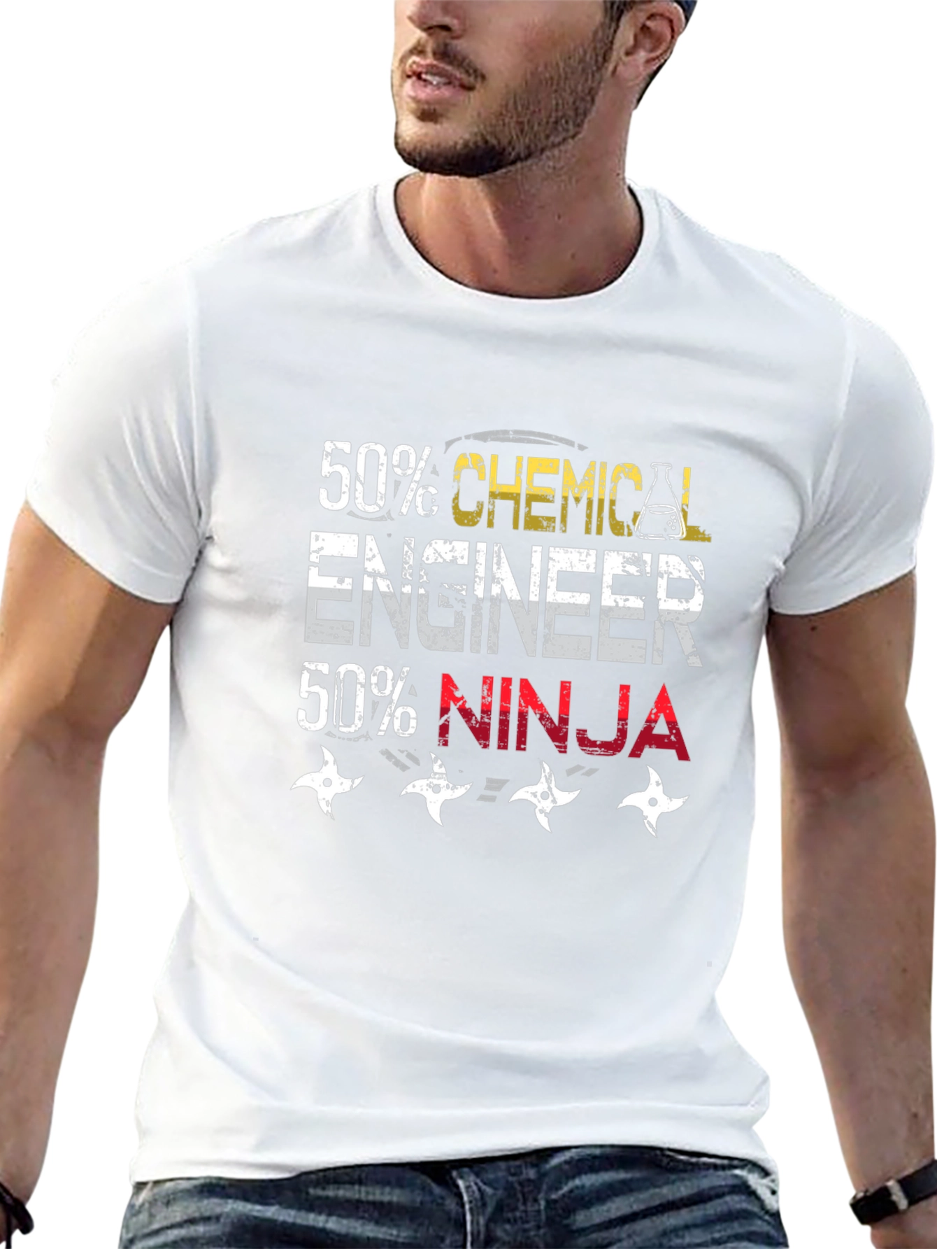 Chemical Engineer Ninja T-Shirt