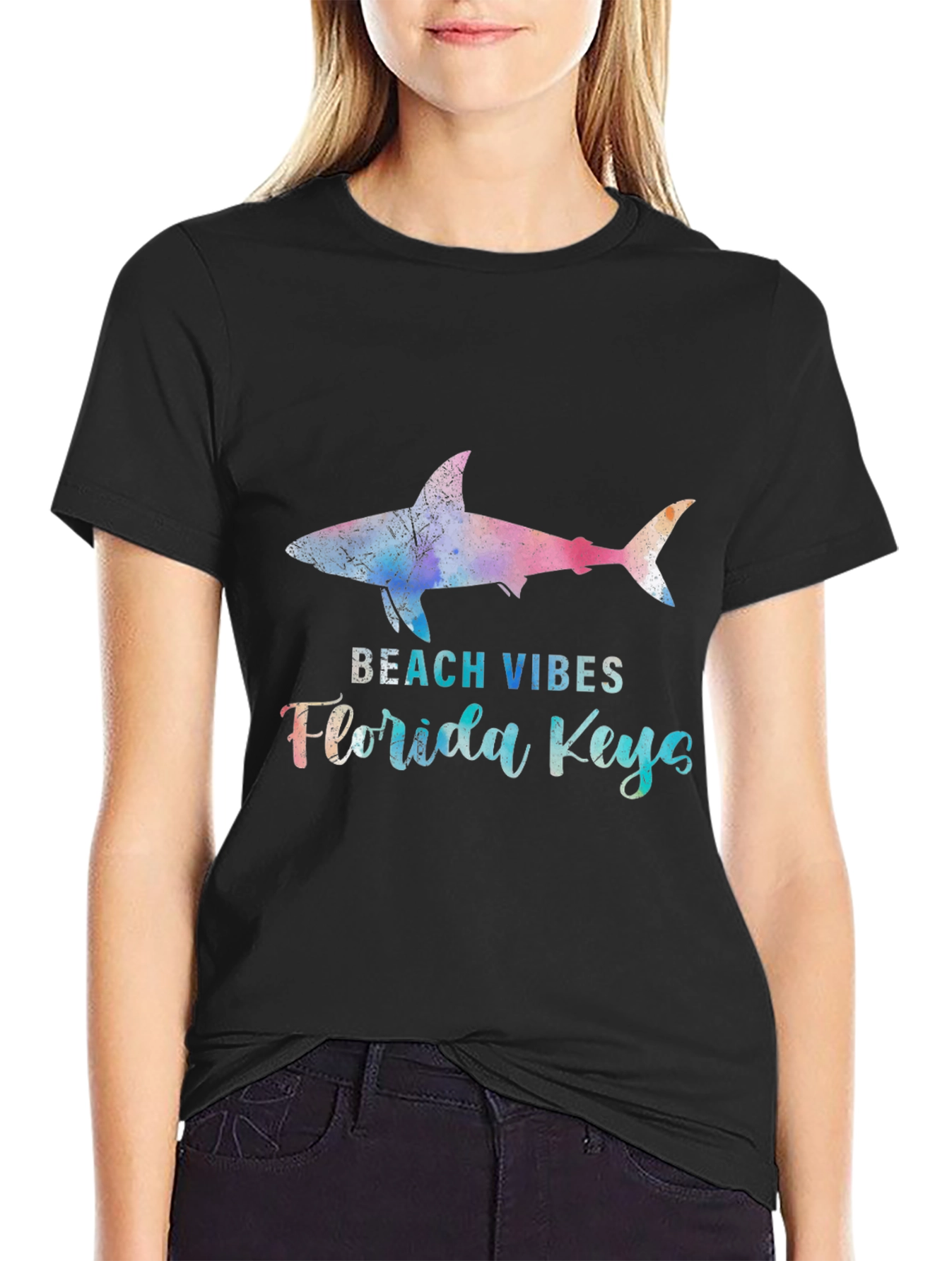 Beach Vibes Florida Keys Graphic T-Shirt