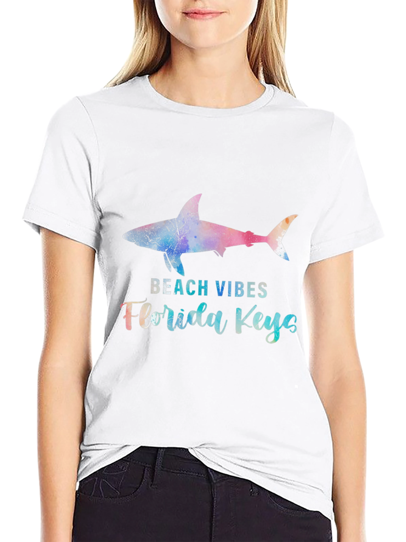 Beach Vibes Florida Keys Graphic T-Shirt