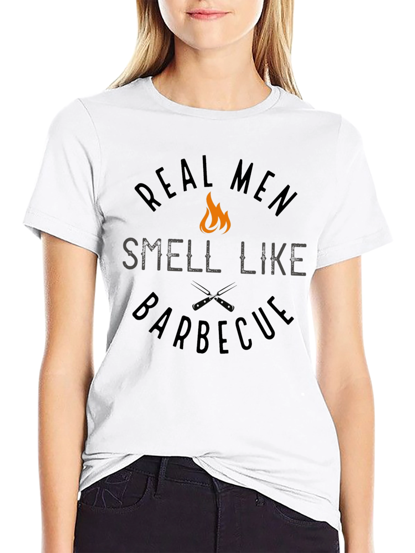 Real Men Smell Like Barbecue T-Shirt