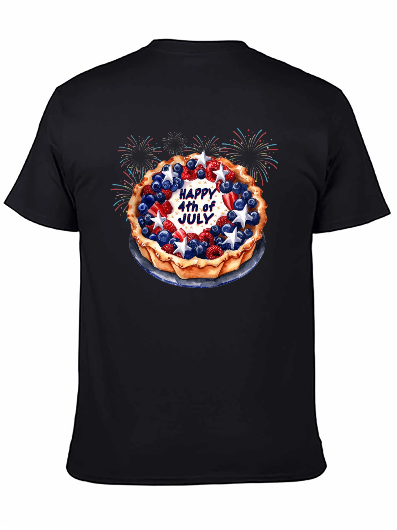 Patriotic Pie T-Shirt - Happy 4th of July