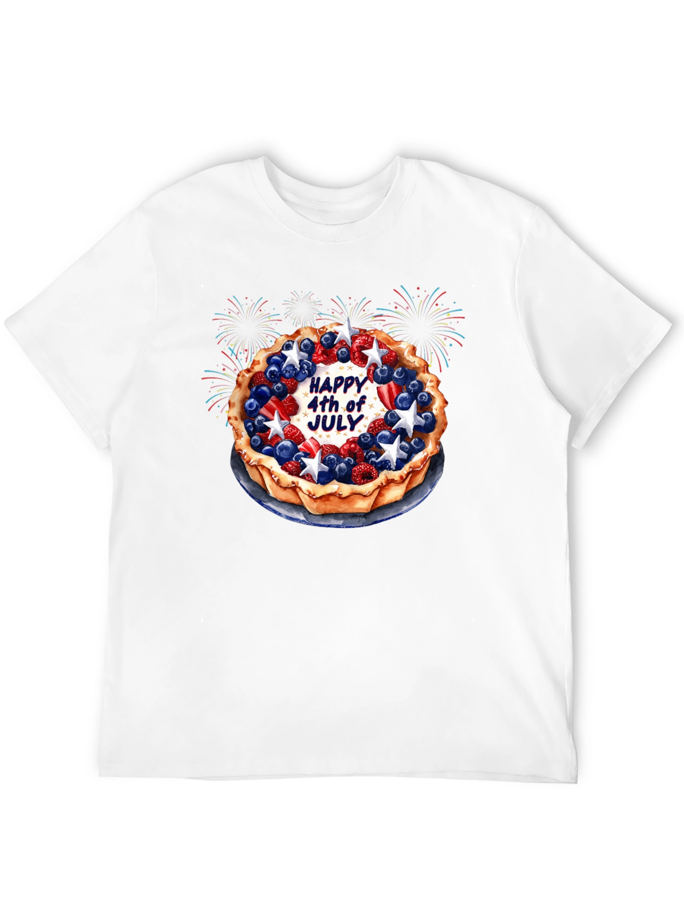 Patriotic Pie T-Shirt - Happy 4th of July