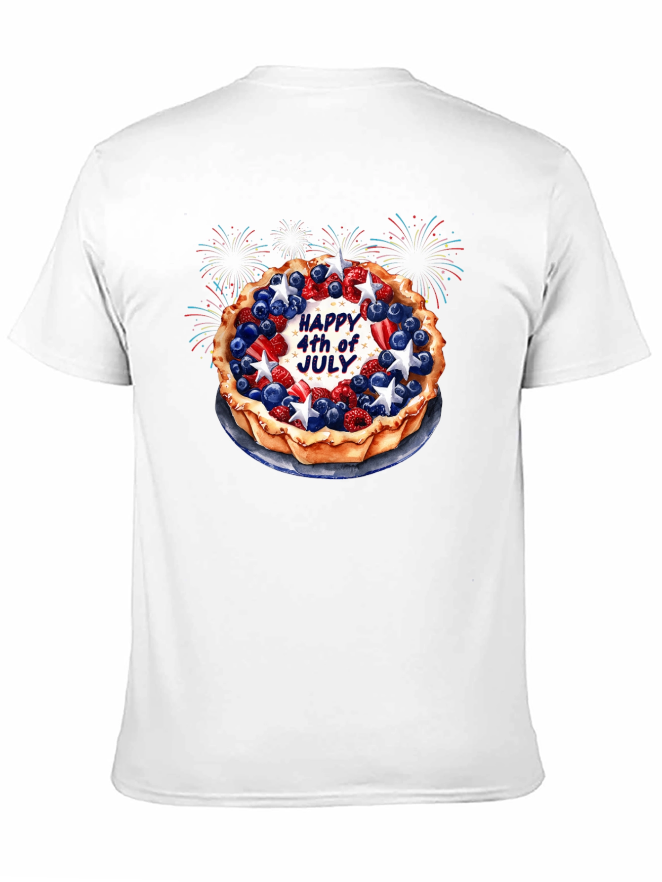 Patriotic Pie T-Shirt - Happy 4th of July