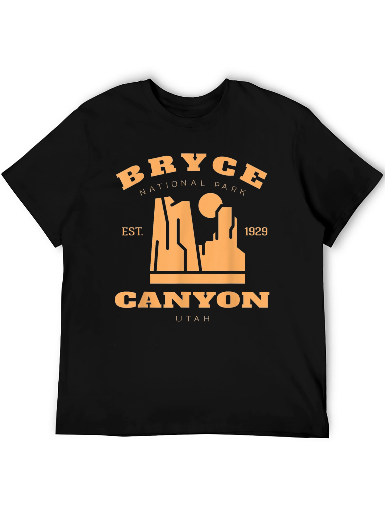 Bryce Canyon National Park Black Graphic T-Shirt