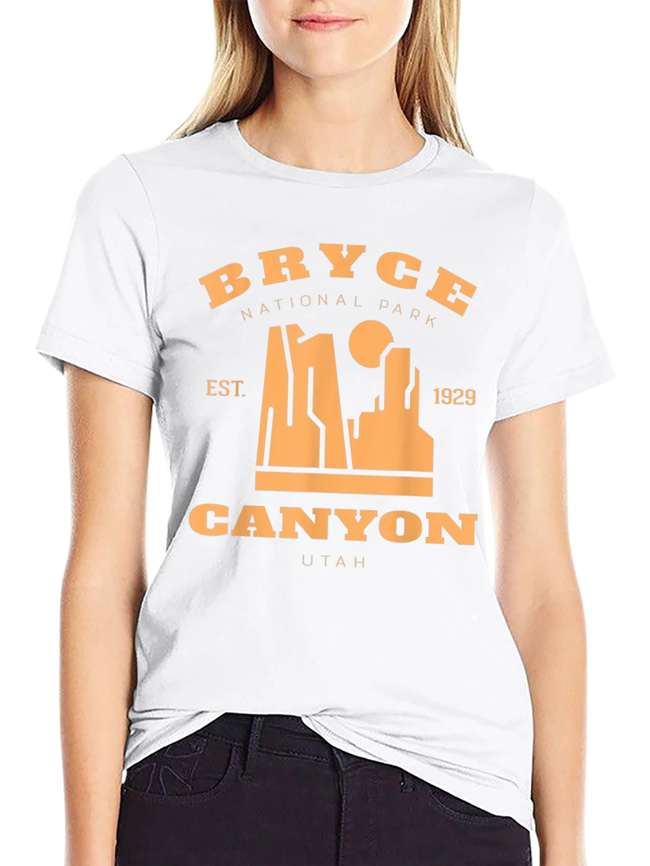 Bryce Canyon National Park Black Graphic T-Shirt