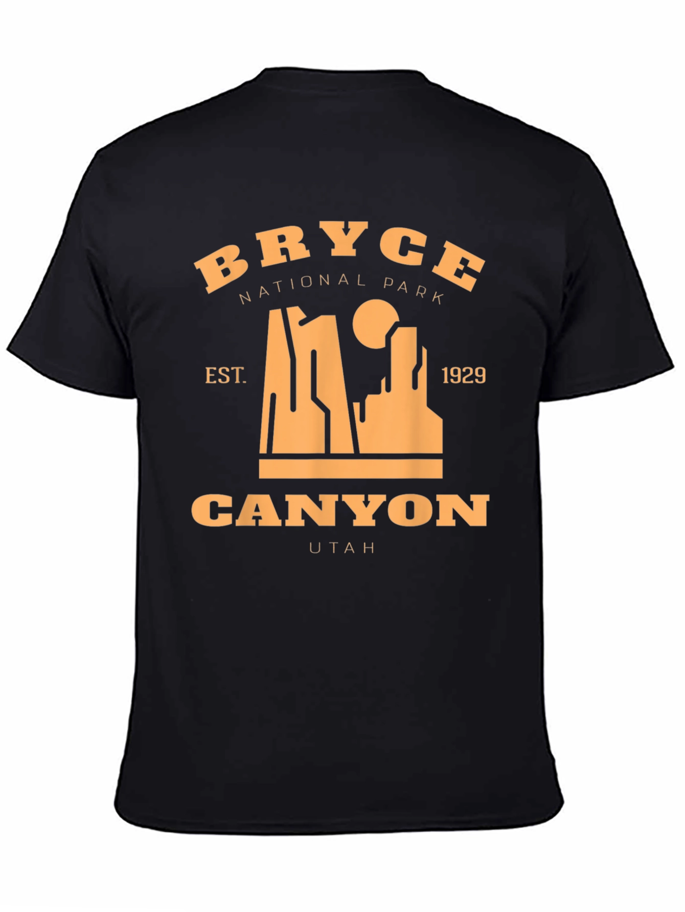 Bryce Canyon National Park Black Graphic T-Shirt