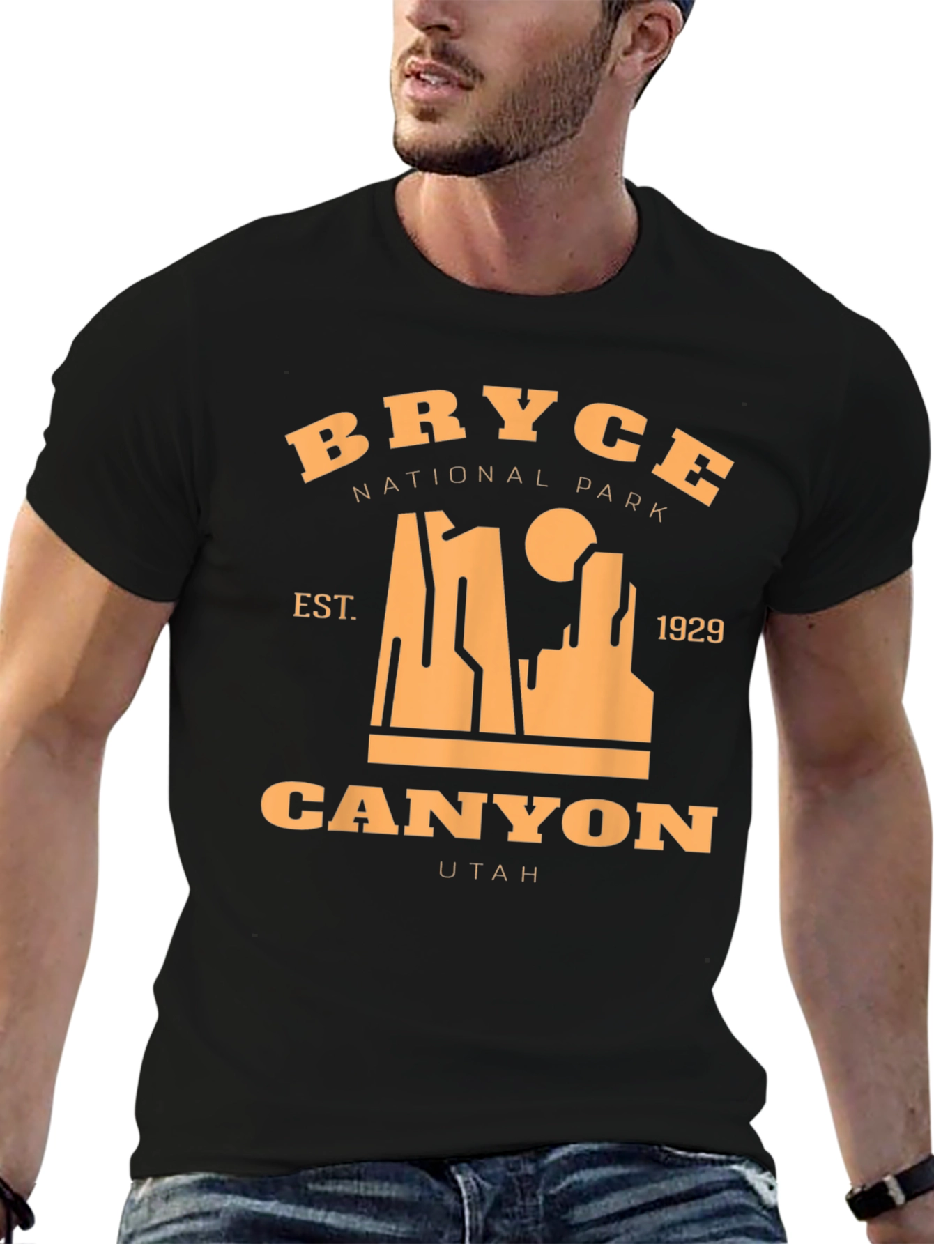 Bryce Canyon National Park Black Graphic T-Shirt