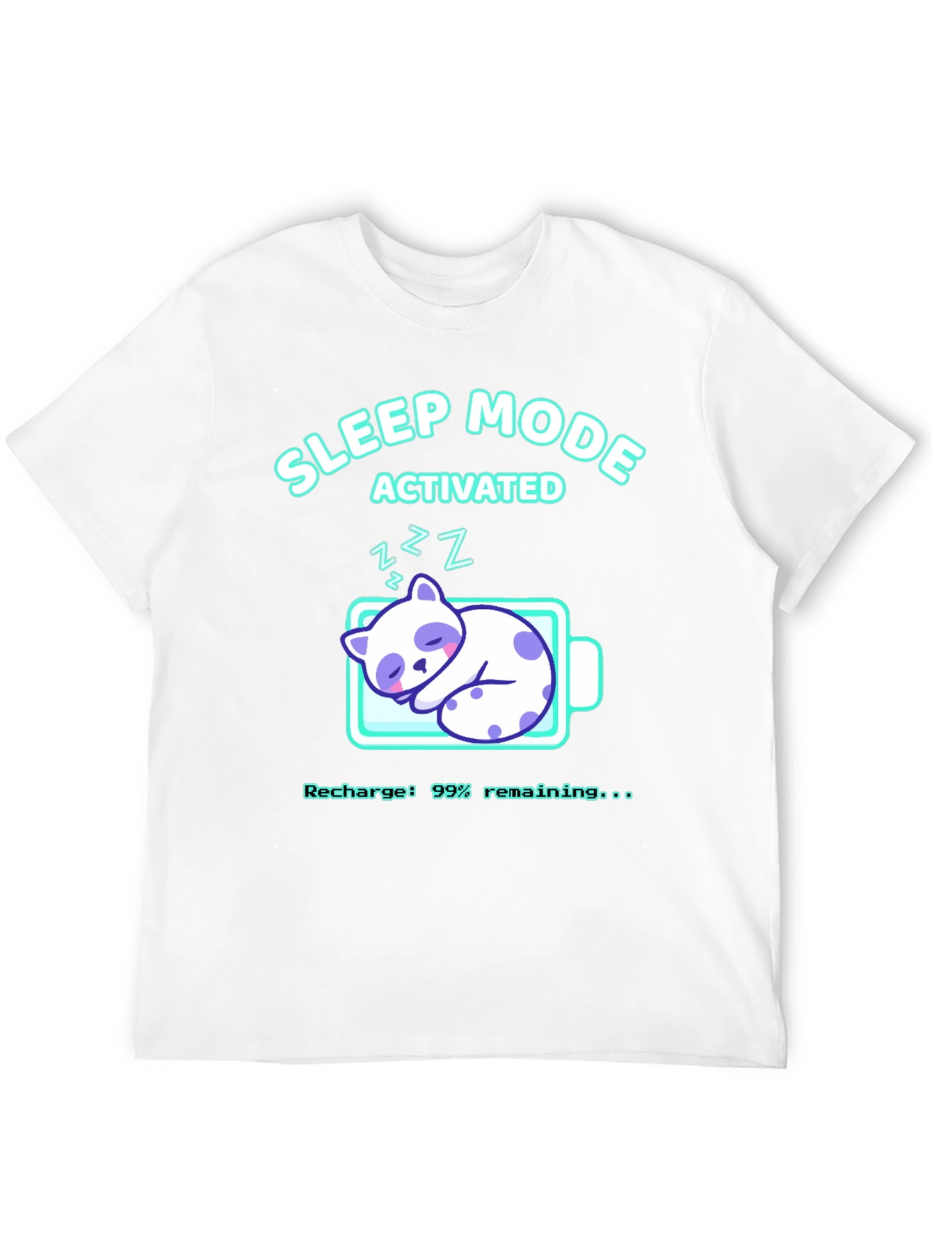 Sleep Mode Activated Graphic T-Shirt
