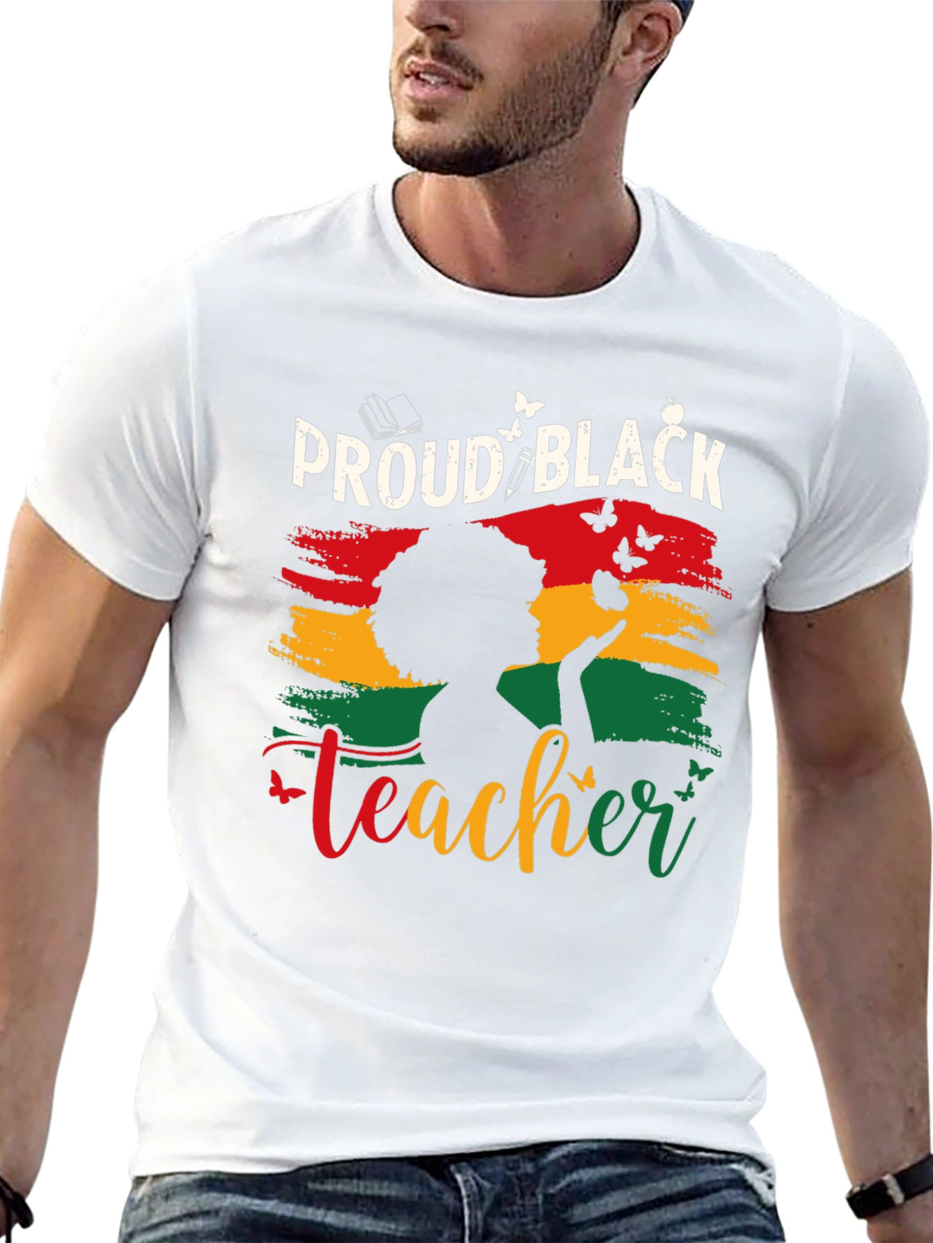 Proud Black Teacher Graphic Tee