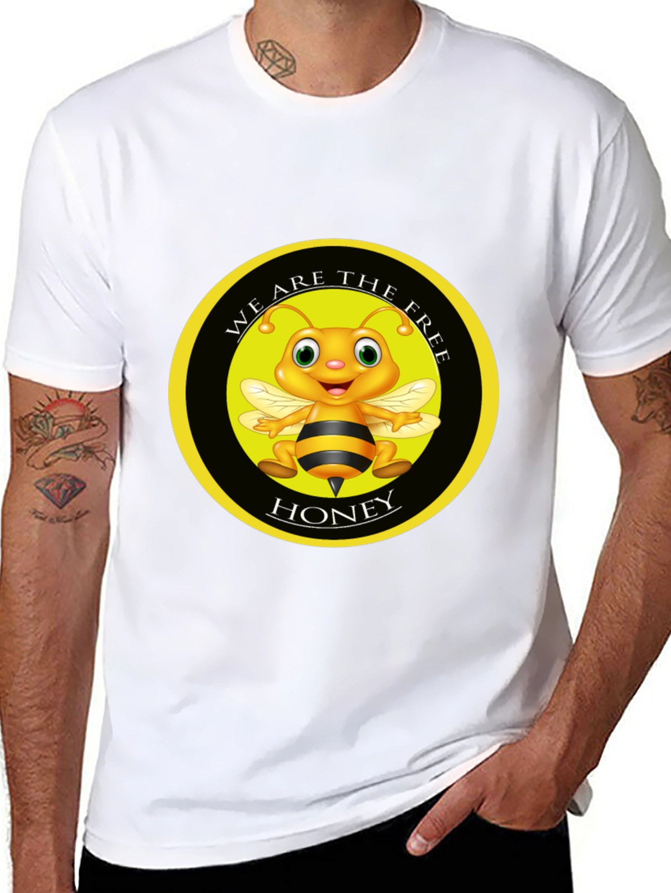 Bee Kind T-Shirt - Free Honey