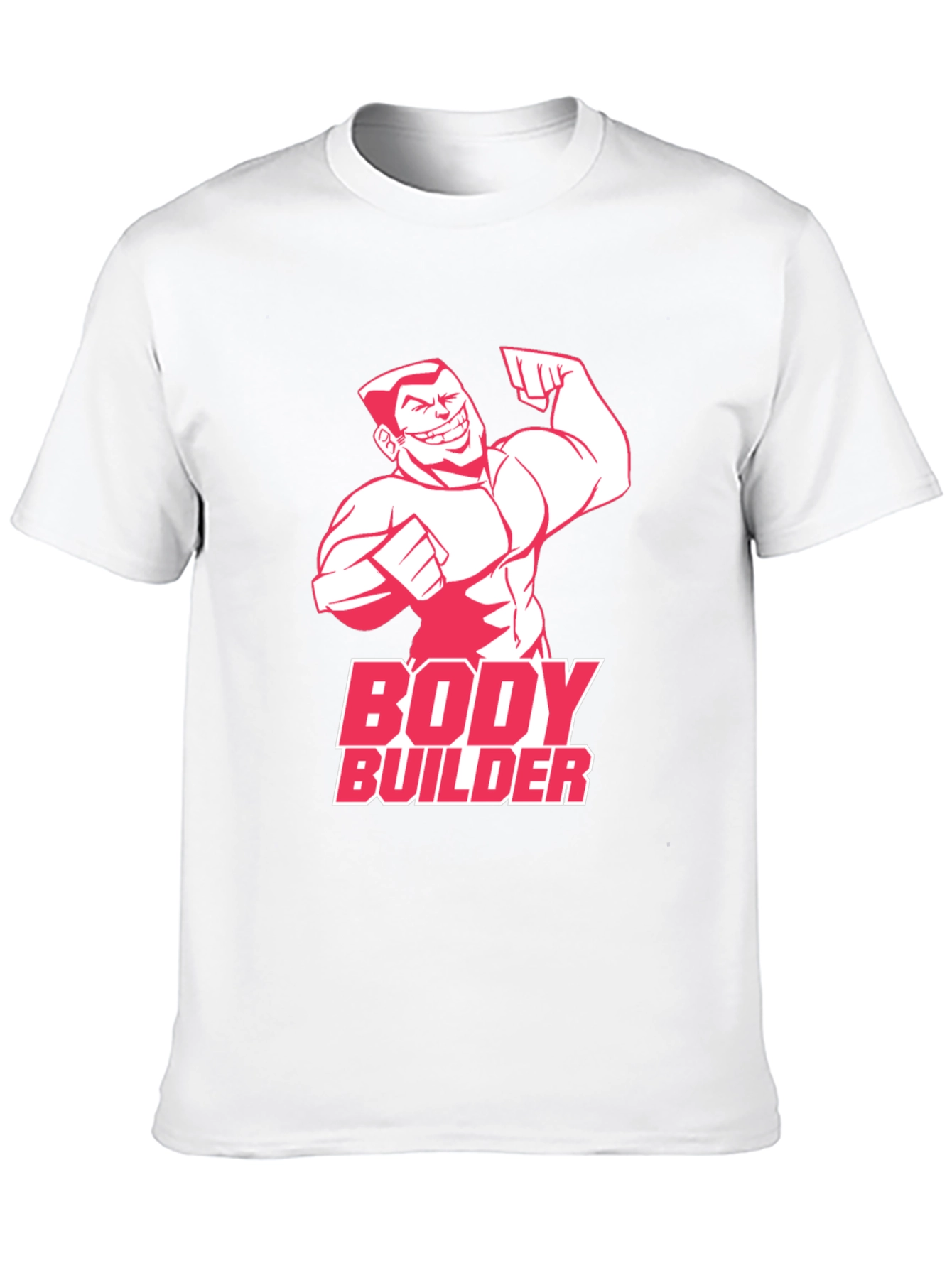 Bodybuilder Graphic Tee - Mens Black T-Shirt