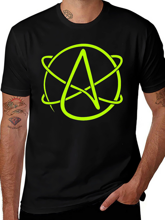 Atheist Symbol T-Shirt - Black