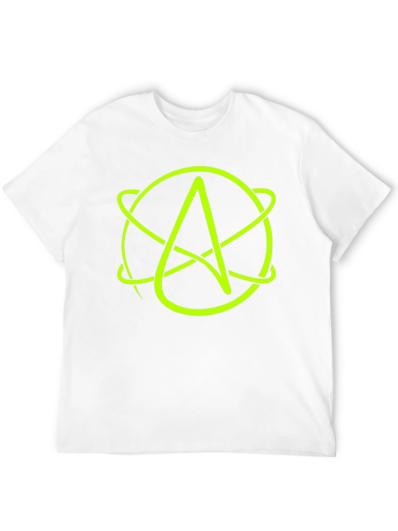 Atheist Symbol T-Shirt - Black