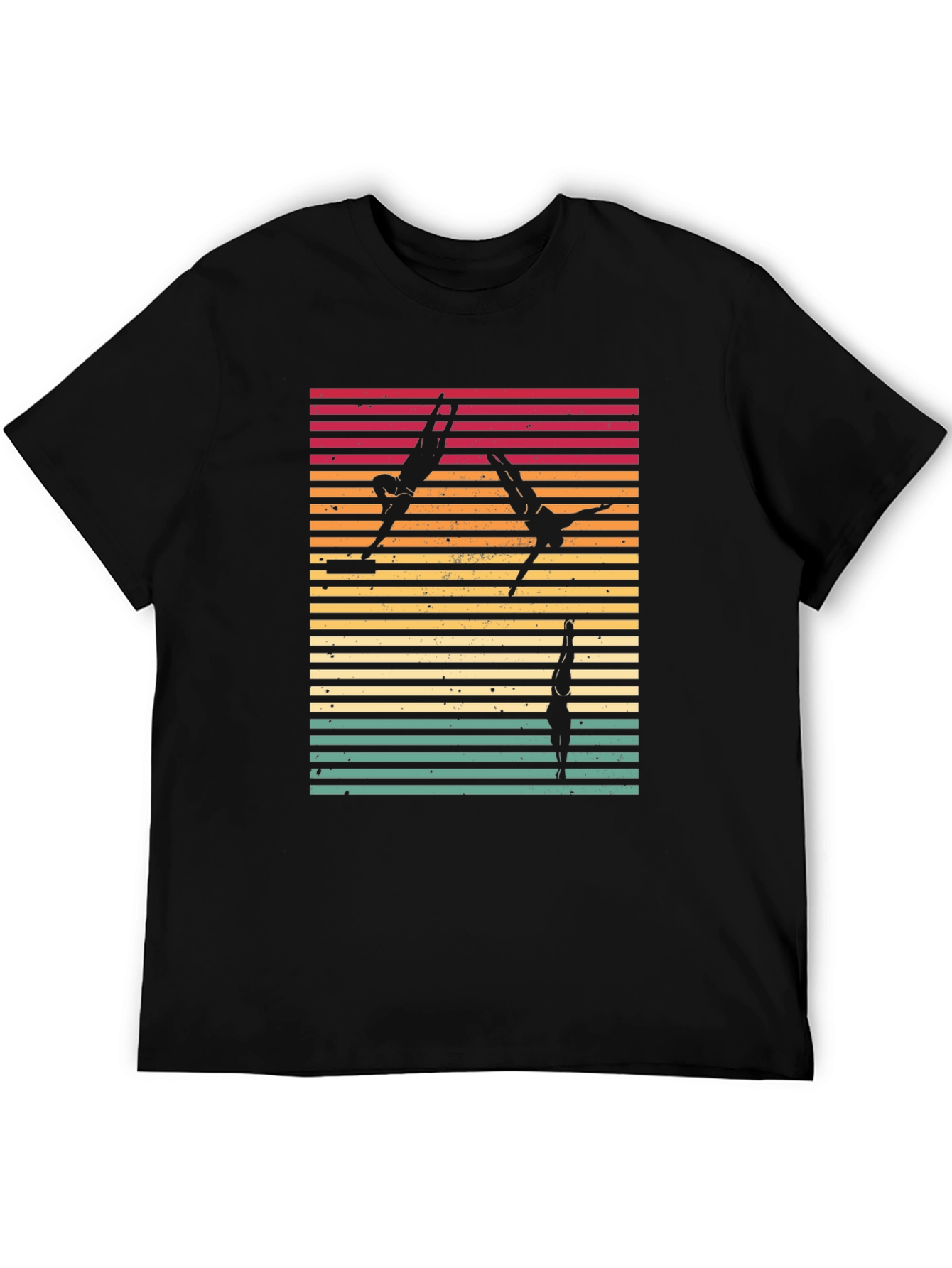Retro Diving T-Shirt - Black