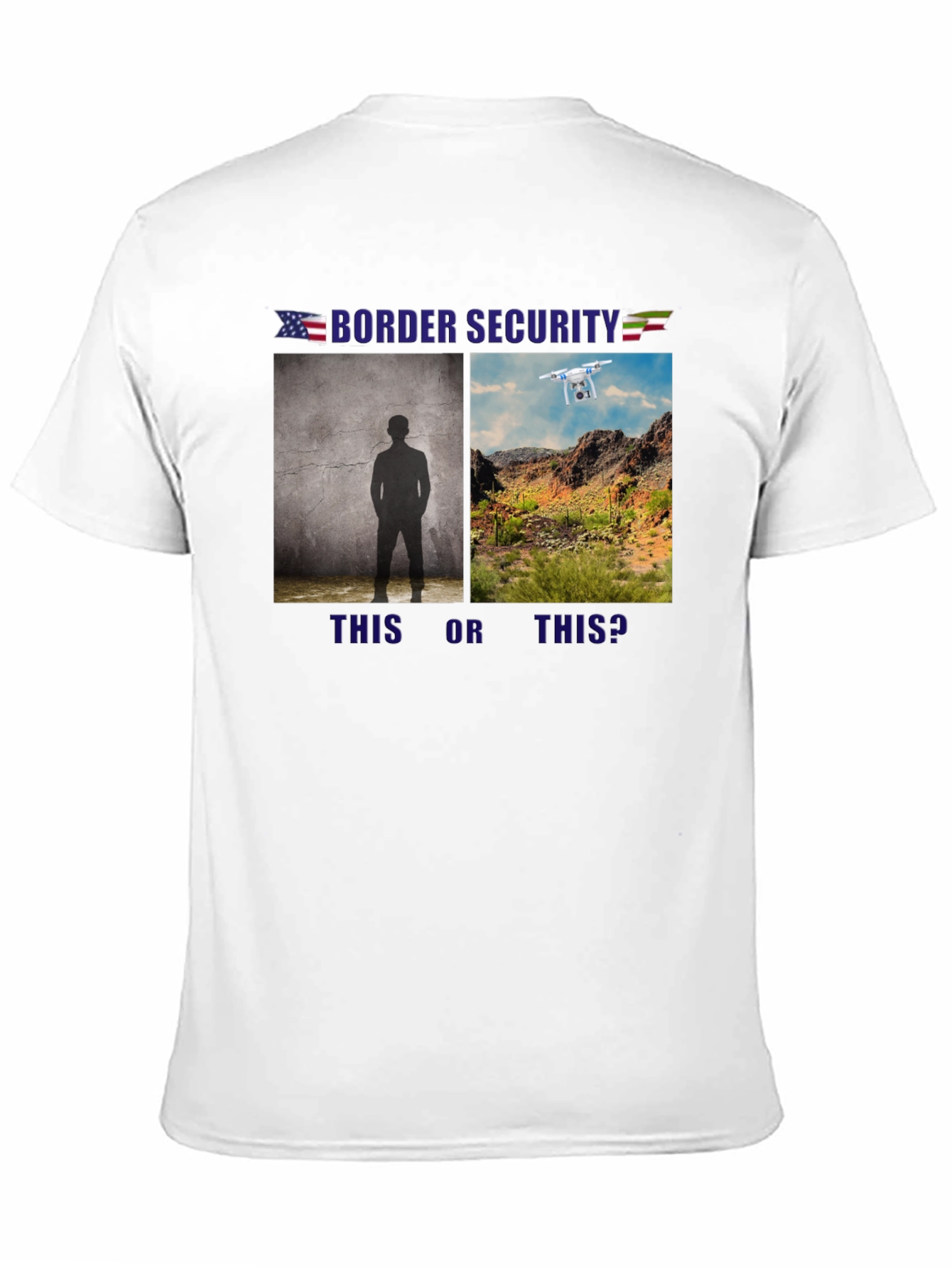 Border Security T-Shirt - Surveillance Tech