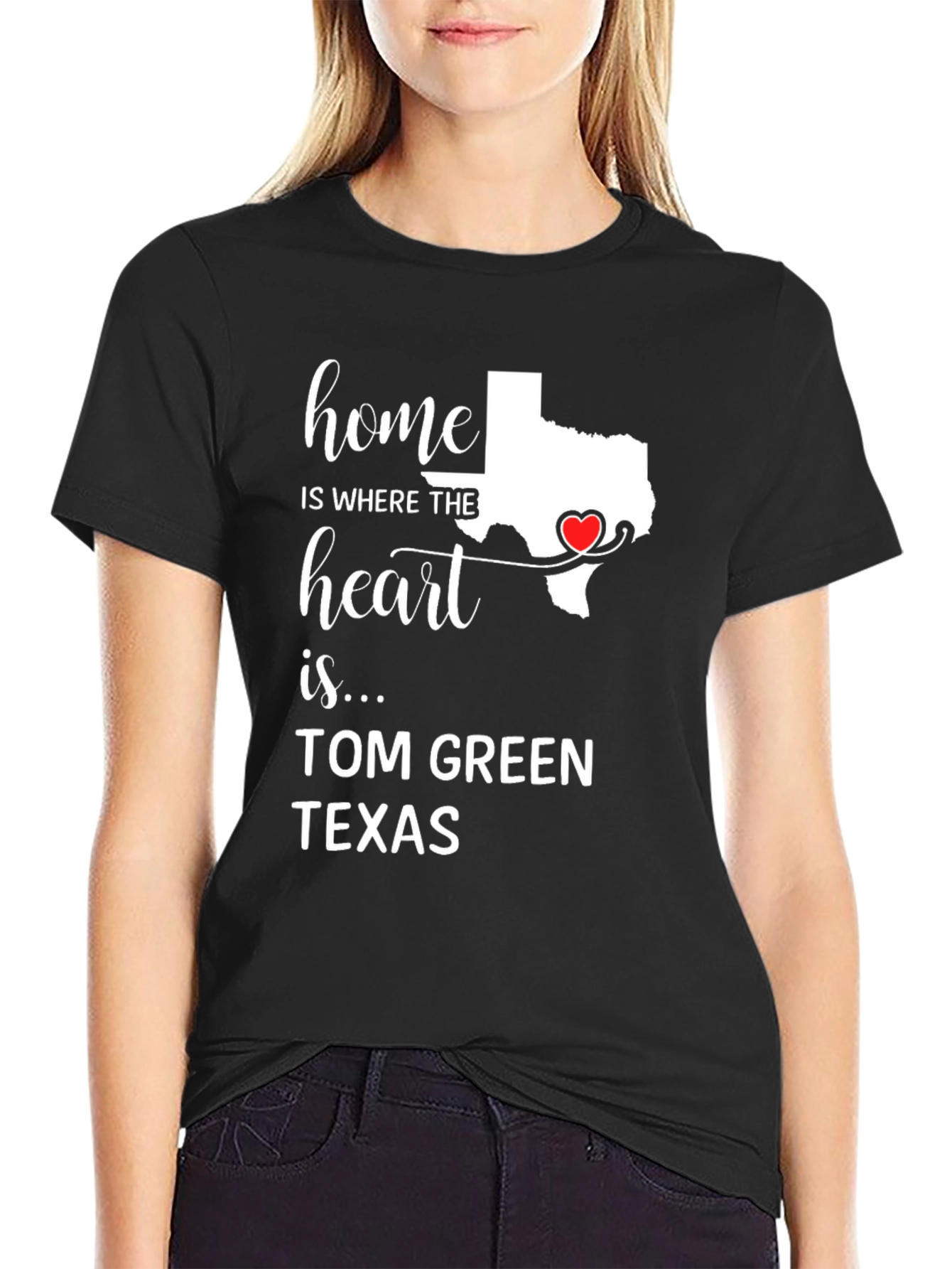 Home is Where the Heart is Texas T-Shirt