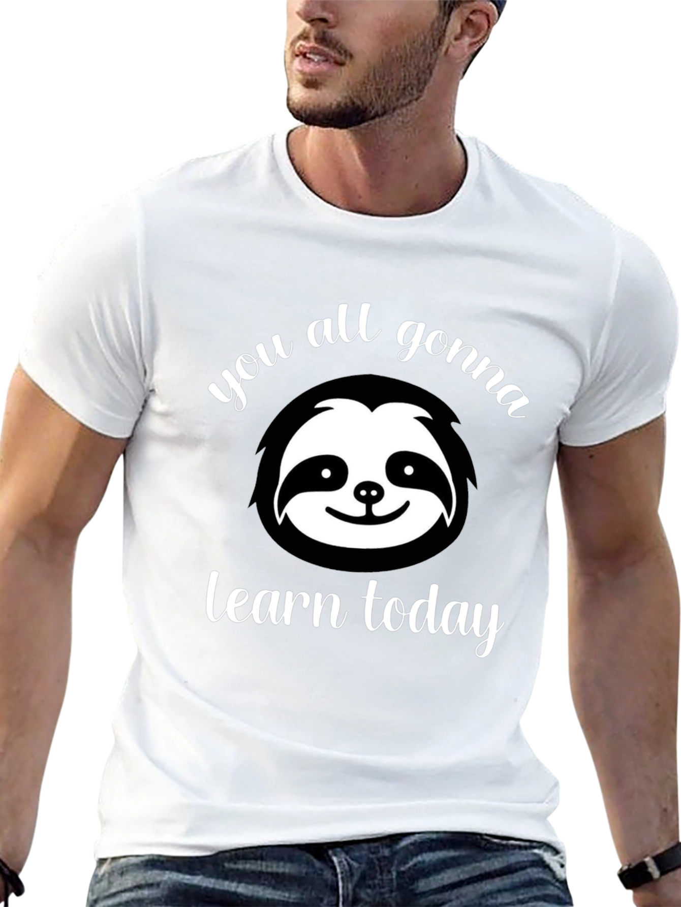 Sloth Learn Today Graphic Tee