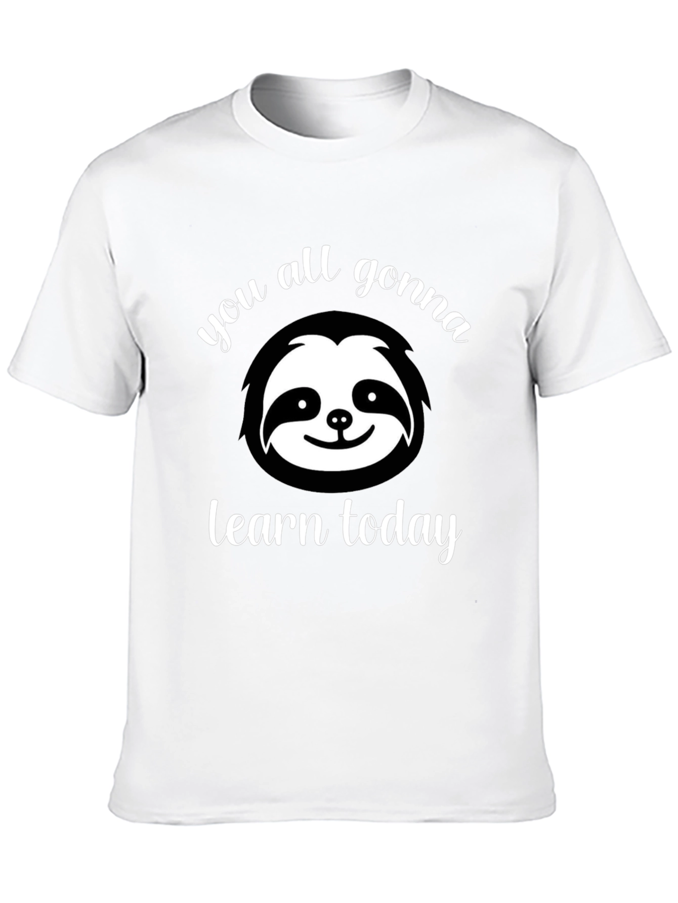 Sloth Learn Today Graphic Tee